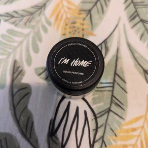LUSH solid perfume I'm Home